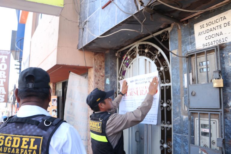Paucarpata: Clausuran dos hoteles por no contar con certificados vigentes de Defensa Civil