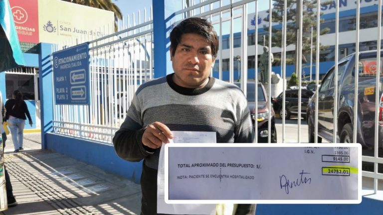 Padre de uno de los heridos en la vía Arequipa-Yura pide ayuda para pagar operación de más de S/24 000