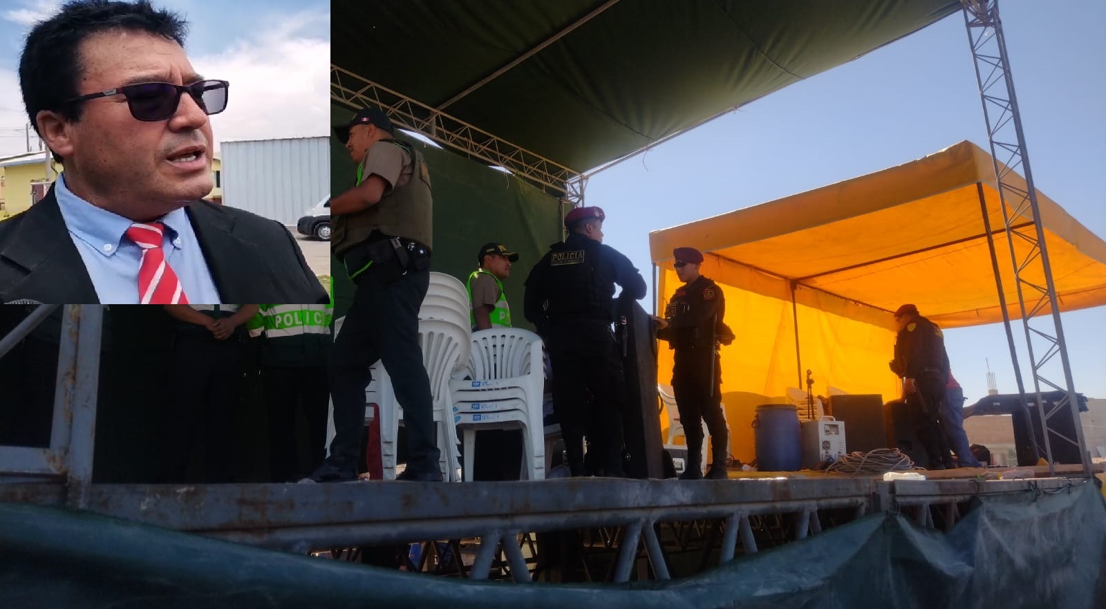 HBA Noticias | Pobladores de Cono Norte le lanzan objetos a Edwin ...