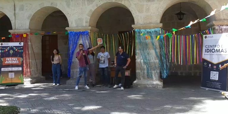 Centro de Idiomas de la UNSA organizó “Festas Juninas”