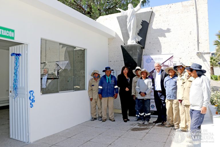 Inauguran nueva oficina administrativa en el Cementerio La Apacheta 