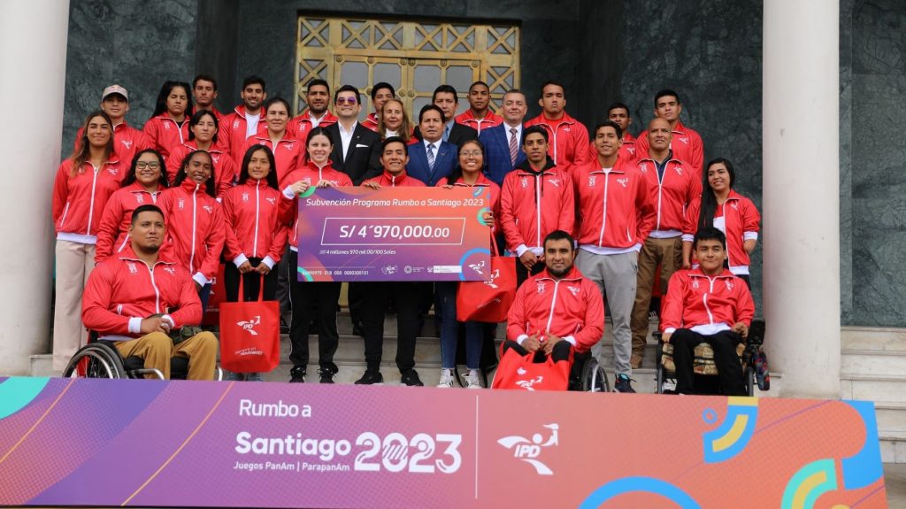 IPD entregó más de 4 millones como apoyo rumbo a los Juegos Panamericanos y Parapanamericanos Santiago 2023.