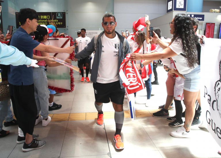 Selección Peruana llegó a Japón