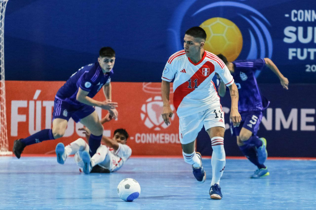 La Selección Peruana de Futsal Sub-17 fue derrotada ante Argentina.
