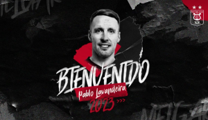 Pablo Lavandeira fue anunciado en el cuadro 'Rojinegro'.