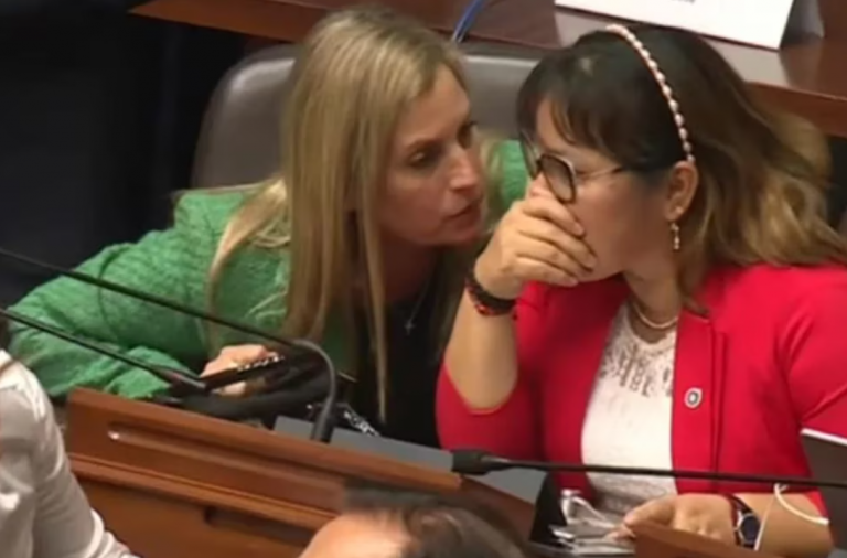 María del Carmen Alva intentó presionar a congresista para que vote a favor de la bicameralidad