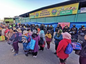 Inició el cierre de mercados del Avelino