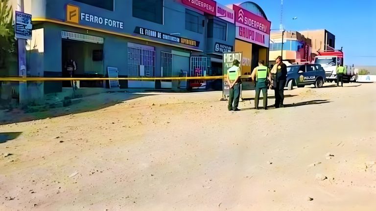 Sujetos roban 38 mil soles de ferretería y dejan dos heridos