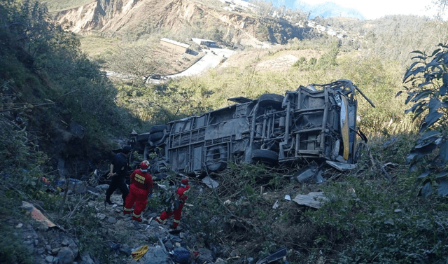 Piura: Ocho personas pierden la vida en accidente de bus de San Martín a Tumbes