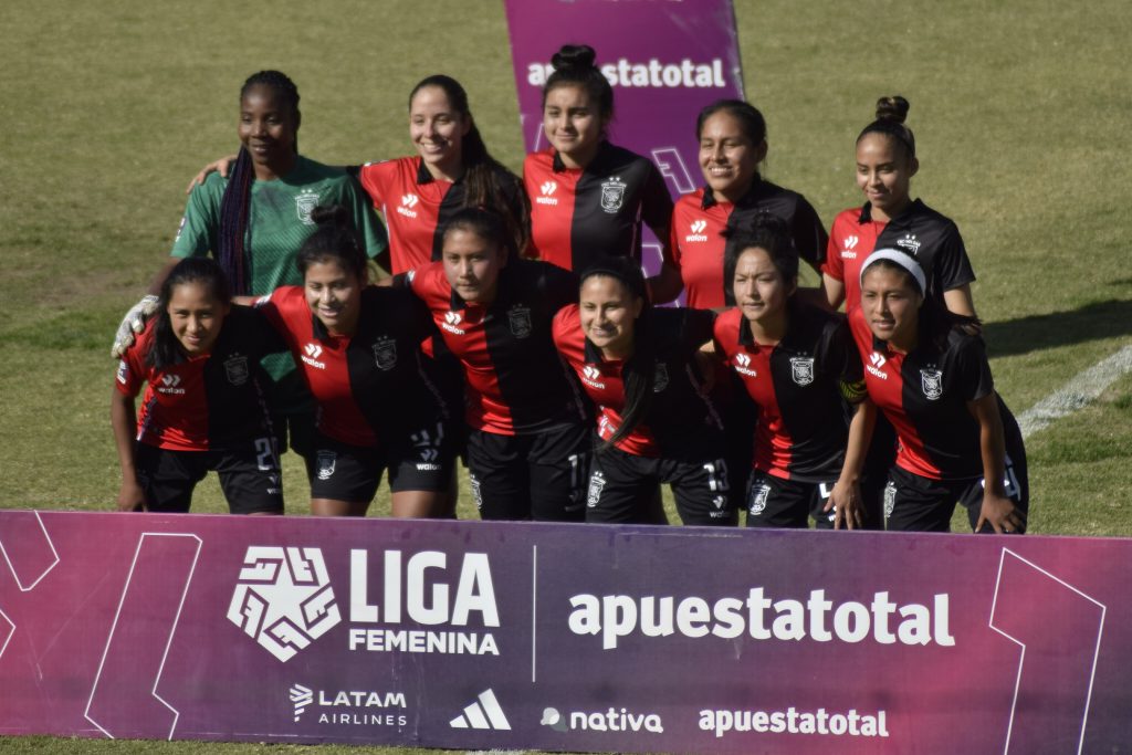 Último XI de Melgar en la Liga Femenina.