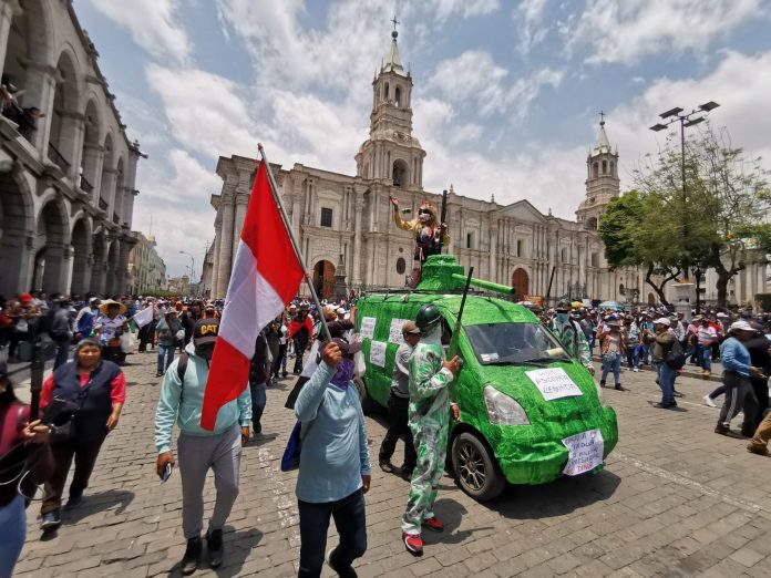 Protestas en Arequipa ocasionaron el quiebre de 5000 microempresas