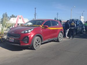 Los implicados intentaron huir en una camioneta FOTO: Isaac Vilca