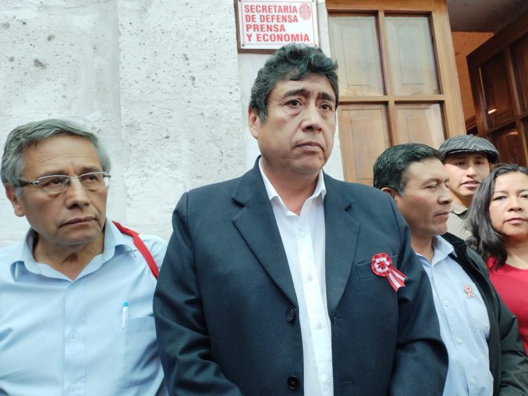 Alertan de protestas en caso que Dina Boluarte, Alberto Otárola o Alejando Soto lleguen a Arequipa