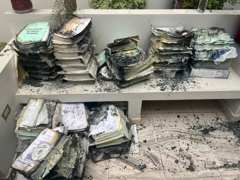 Incendio en OCI de Tiabaya destruye documentos esenciales para el control institucional