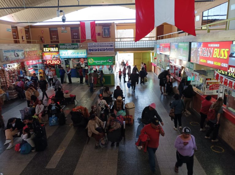 Este es el precio de los pasajes en el Terminal Terrestre de Arequipa por Fiestas Patrias