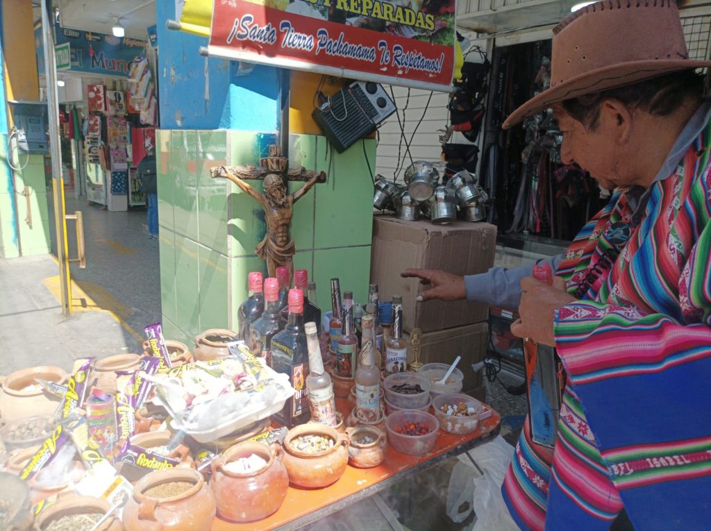 Pago a la Tierra (Pchamama) se realiza en el mes de Agosto FOTO: Rosa Cabanillas