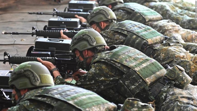 Defensa Militar de Taiwán se prepara ante una posible invasión