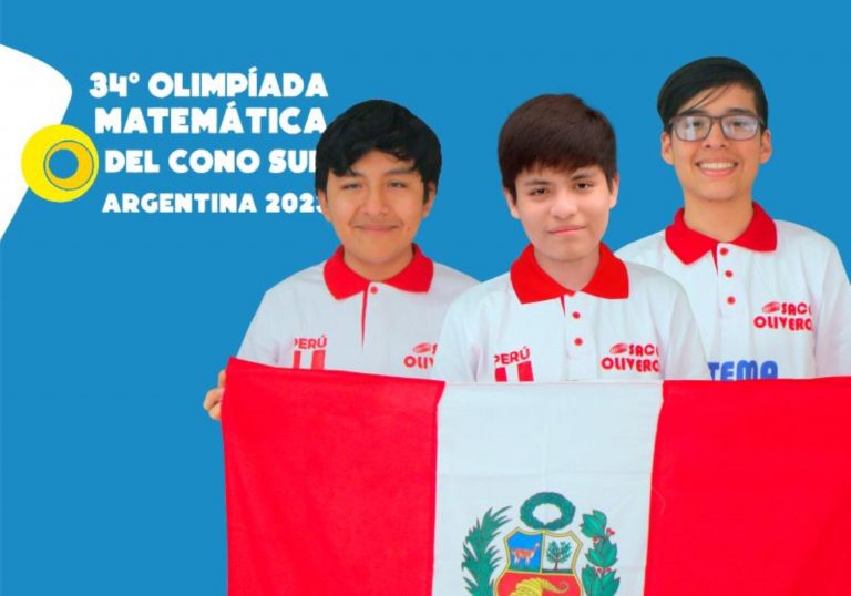 Jóvenes peruanos ganan dos medallas de oro y dos de plata en Olimpiada Matemática 