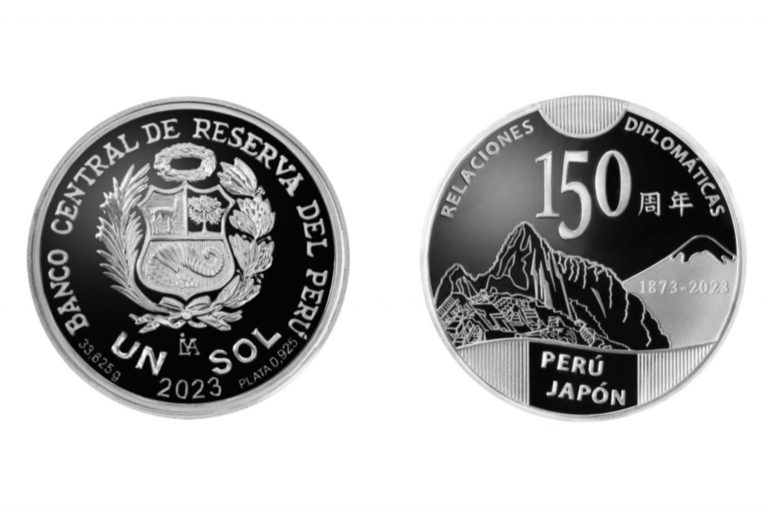 BCR lanza nueva moneda alusiva al 150 aniversario de relaciones diplomáticas entre Perú y Japón