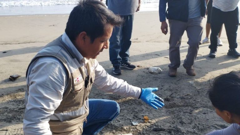 OEFA investiga presencia de manchas de petróleo en playas de Ventanilla
