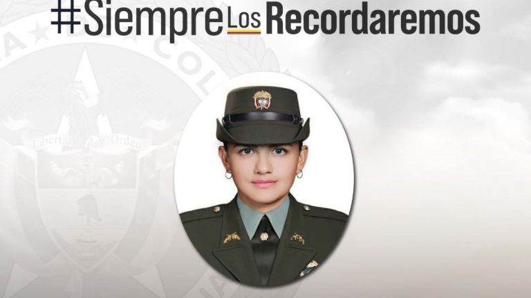 Consternación en Colombia por el asesinato de una joven mujer policía