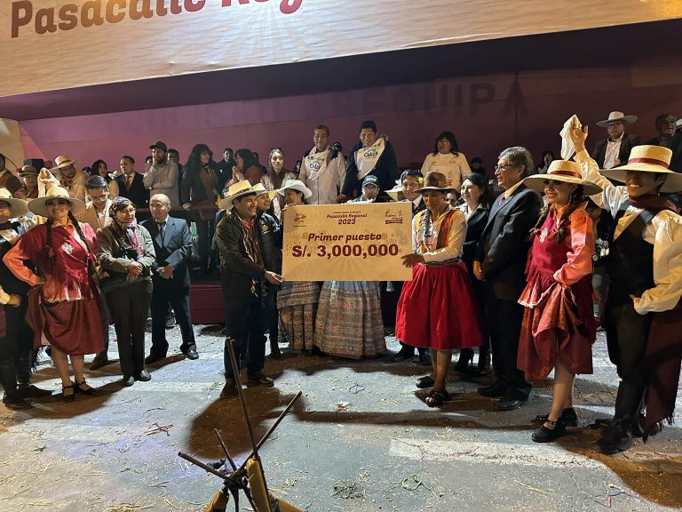 ¿Quién ganó el Pasacalle Regional de Arequipa 2023?