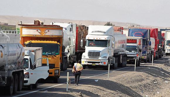 Transportistas de carga pesada ratifican paro nacional para el 11 de septiembre