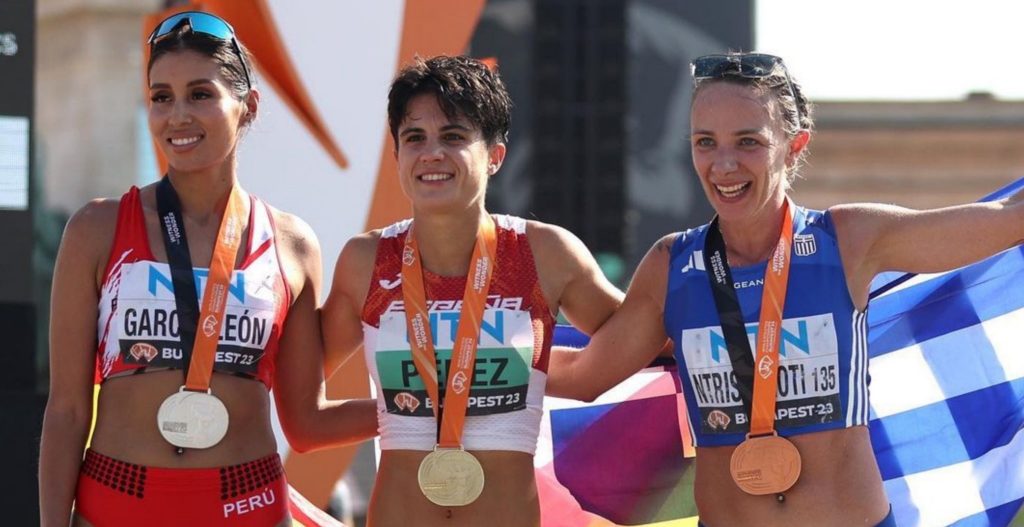 La atleta peruana, Kimberly García, ganó la medalla de plata en el Mundial de Atletismo en Budapest.