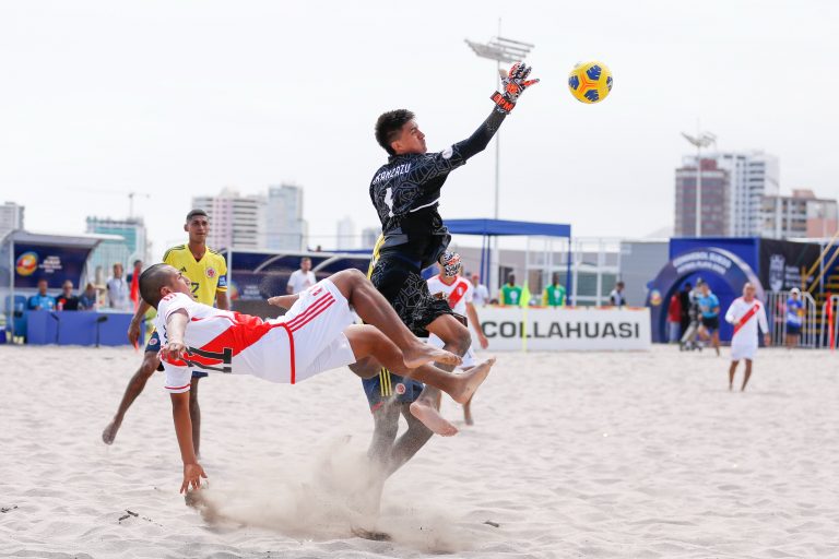 Perú cayó en el CONMEBOL Sub-20 de Fútbol Playa