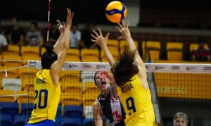 Perú cayó ante Colombia en la segunda fecha del Sudamericano de Vóleibol.