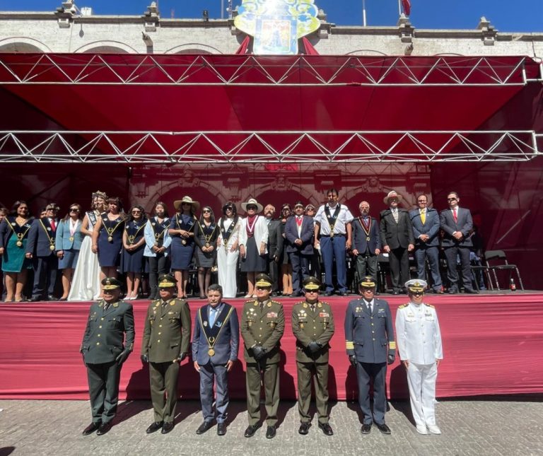 Inician los festejos por el 483° Aniversario de Arequipa