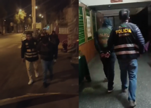 Detienen a tres sujetos acusados de asaltar a un pasajero bajo la modalidad de "falso taxi"