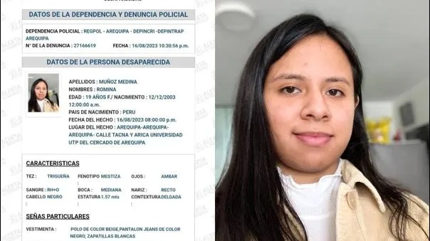 Universitaria reportada como desaparecida se encuentra en Argentina por voluntad propia