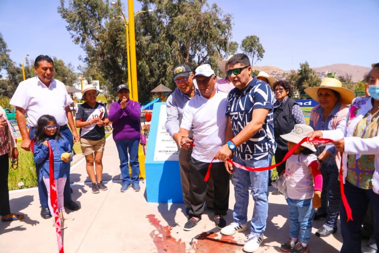 Municipalidad de Arequipa inauguró parque Tintaya en el Cercado