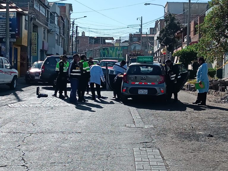 Detienen a banda de falsos taxistas que intentaron robarle al exsubprefecto de Mariano Melgar