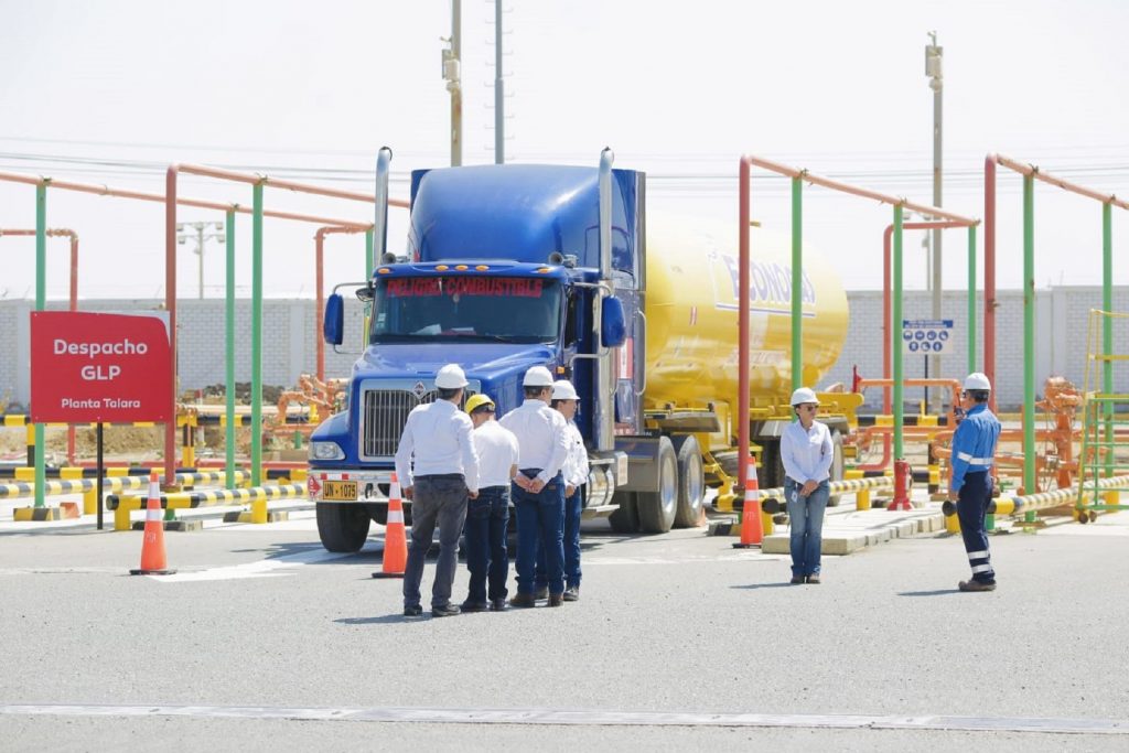 Refinería Talara inicio sus operaciones FOTO: ANDINA