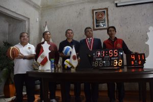 Equipos y artículos deportivos para la Olimpiada Interna 2023 del Colegio de Ingenieros.