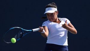 Lucciana Pérez en el US Open.