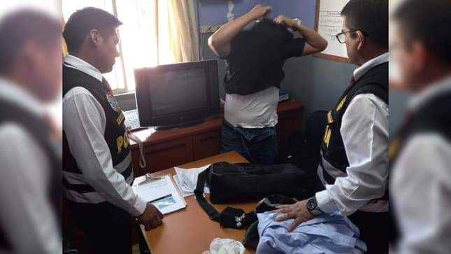 Condenan a agente penitenciario por intentar ingresar prendas impregnadas con cocaína al penal de Socabaya