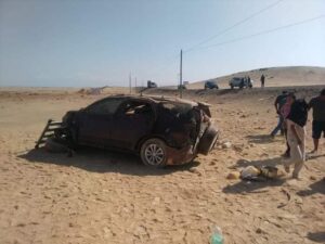 despiste y volcadura de auto ocasiona la muerte de una persona