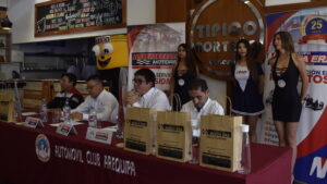 Presentación del Rally Premio CIudad de Mollendo.