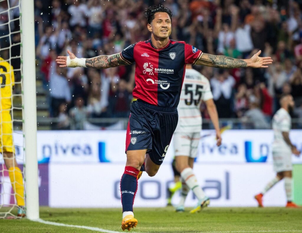 Gianluca Lapadula es el único peruano presente en la mejor liga del 2023. 