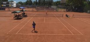 Romina Ccuno en su segunda parada en Buenos Aires.