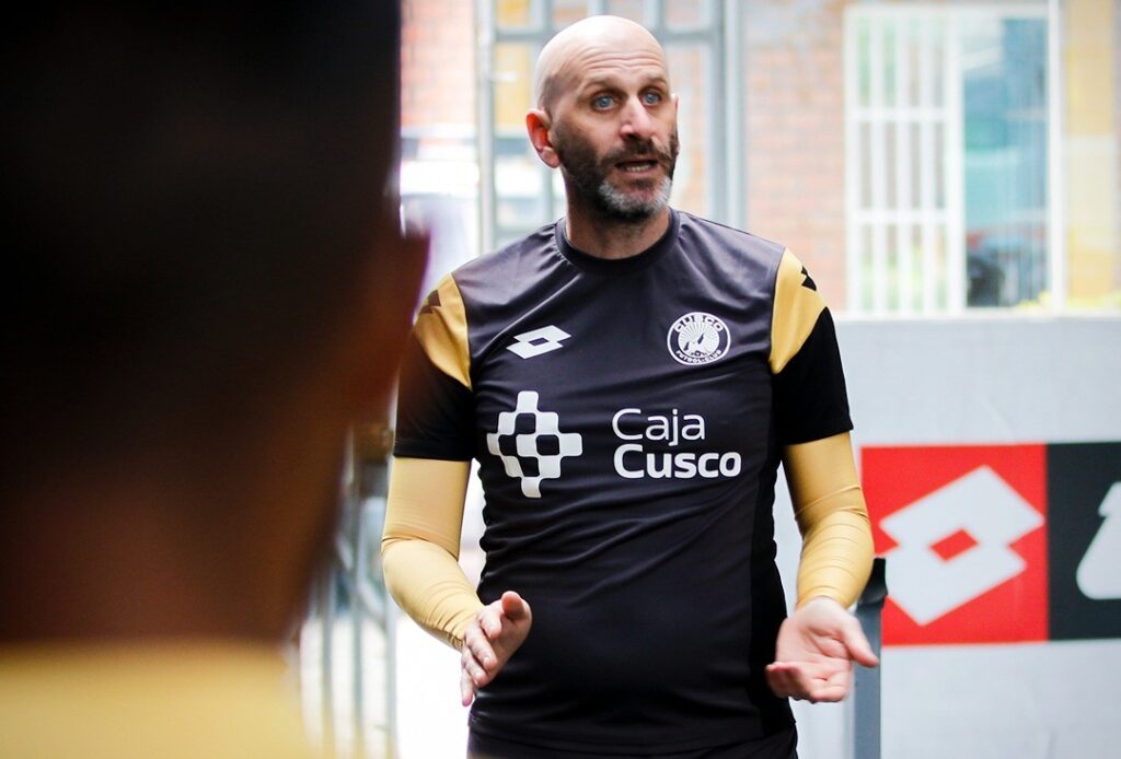 Miguel Rondelli, DT de Cusco FC.