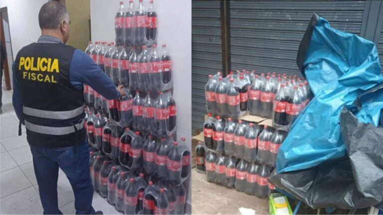 Cusco: Incautan más de 130 botellas de gaseosa de fabricación boliviana