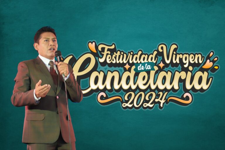 Alcalde Javier Ponce Anuncia el Vibrante Programa de la “Festividad Virgen de la Candelaria 2024” en Puno