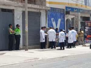Mujer es hallada sin vida dentro de una refrigeradora en el Cono Norte FOTO: Isaac Vilca / HBA Noticias