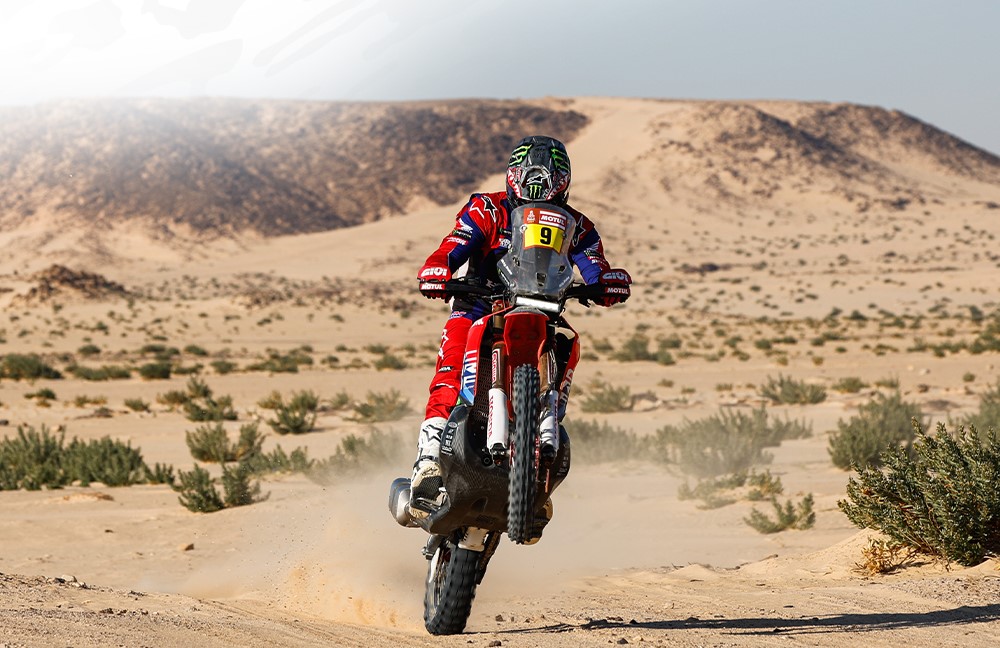 Ricky Brabec ganó su primera etapa en lo que va del Rally Dakar. 