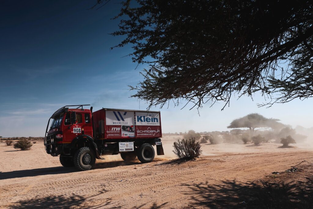 Camiones en el Dakar