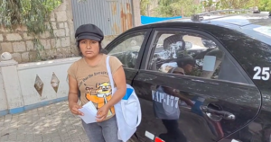 Madre de familia exige que congresista Chihuán asume los gasto del choque Foto captura: Radio Victoria